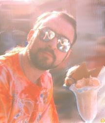 (me eating ice cream on Capri)
